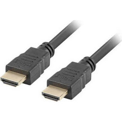 Lanberg Καλώδιο HDMI 1.4 HDMI Male to HDMI Male 0.5m Black CA-HDMI-11CC-0005-BK