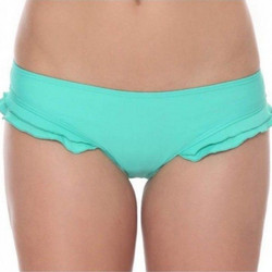Γυναικείο Σλιπ Μαγιό Rio Basic Slip με βολάν σε ανοιχτό πράσινο χρώμα Πράσινο