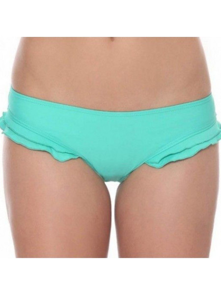 Γυναικείο Σλιπ Μαγιό Rio Basic Slip με βολάν σε ανοιχτό πράσινο χρώμα Πράσινο