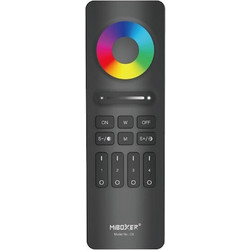 Χειριστήριο MiBoxer C5-B RF RGB/RGBW/CCT 4 Ζώνες Για Led Controller Dimmer Μαύρο C5-B