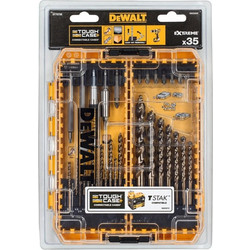 Dewalt Σετ 35 Διαμαντοτρύπανα για Μέταλλο