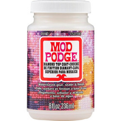 Mod Podge Diamond Top Coat 236ml - Κόλλα & Γυαλιστερό Βερνίκι για Κατασκευές