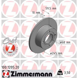 Zimmermann Δισκόπλακα - 100.1205.20
