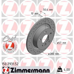 Zimmermann Δισκόπλακα - 150.2931.52
