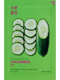 Holika Holika Pure Essence Cucumber Κρεμώδης Μάσκα Προσώπου για Ενυδάτωση με Αγγούρι 23ml