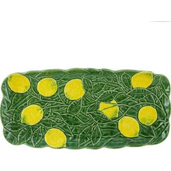 Δίσκος Για Τάρτα Λεμόνι Κεραμικός Lemon Bordallo Pinheiro (43x20x3 cm)