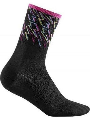 CUBE ΚΑΛΤΣΕΣ HIGH CUT BLACKLINE (BLACK΄N΄BLUE΄N΄PINK) 12261 Μαύρο Ροζ