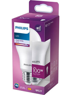 Philips Λαμπτήρας Ε27 13W 40000K 1521lm