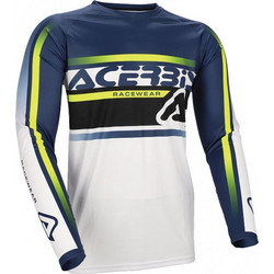 Acerbis Linear Lugo MX Jersey Blue/Yellow