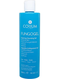 Corium Fungogel Foaming Cleansing Αφρόλουτρο σε Gel για Ευαίσθητο Δέρμα 300ml