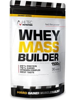 Hi Tec Nutrition Whey Mass Builder Chocolate Πρωτεΐνη Ορού Γάλακτος Όγκου 1.5kg