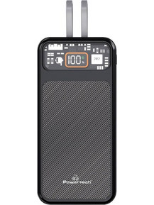 Powertech PT-1135 Power Bank 10000mAh 22.5W με Θύρα USB-A & 2 Θύρες USB-C Quick Charge 3.0 Black