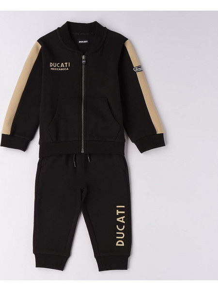 Ducati Σετ με Αθλητική Φόρμα Fz Cn Tracksuit GF602-00-0658-126577 Μαύρο Αγόρι
