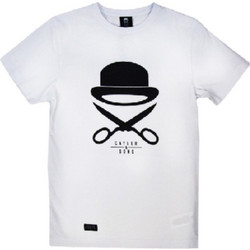 CAYLER & SONS Men Pa Small Icon Tee - WHITE/BLACK - PA-SS18-AP-08