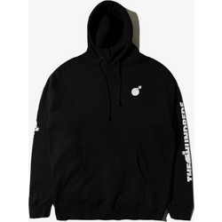 THE HUNDREDS Men Solid Bomb Crest Pullover - BLACK - F19P102013-BLACK