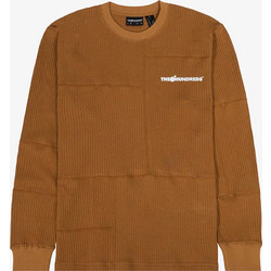 THE HUNDREDS Men Stein Long Sleeve Tee - DUCK BROWN - T23F109004-DUCKBROWN