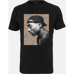 MISTER TEE Men Tupac Cracked Background Tee - BLACK - MT1686-00007