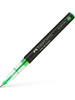 Faber-Castell Free Ink Roller Fine Στυλό Υγρής Μελάνης 1.5mm Λαχανί