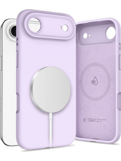 Tech-Protect Silicone Magsafe Case For Iphone 17 Air - Purple - (28402-0)