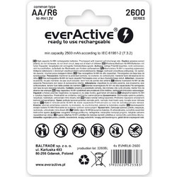 everActive Professional Line AA 2600mAh 4τμχ