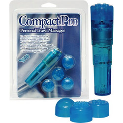 You2Toys Compact Pro Δονητής Μασάζ 9cm Μπλε