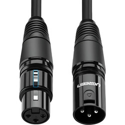 Καλώδιο XLR Male To Female Μαύρο 2m Ugreen AV130 20710