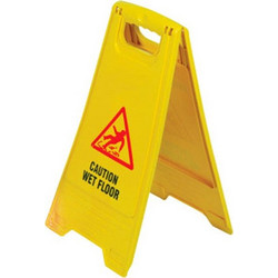 Πλαστική Πινακίδα Λάμδα Wet Floor