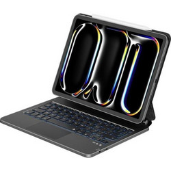 ΠΛΗΚΤΡΟΛΟΓΙΟ WIWU MAGIC KEYBOARD CASE IPAD 11" PRO /iPAD AIR 2024 BLACK