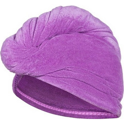 AQUA SPEED Turban Microfiber - Πετσέτα Μαλλιών Γρήγορου Στεγνώματος Μοβ AQUA SPEED purple