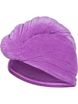 AQUA SPEED Turban Microfiber - Πετσέτα Μαλλιών Γρήγορου Στεγνώματος Μοβ AQUA SPEED purple