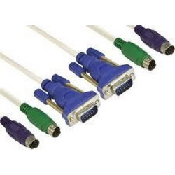 VCom KVM switch set - (CK501A-3m)