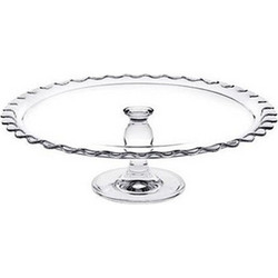 ESPIEL ΤΟΥΡΤΙΕΡΑ ΓΥΑΛΙΝΗ ΜΕ ΠΟΔΙ MAXI PATISSERIES Φ37CM Υ 11.7 SP96804K1