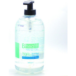 B Health Αντισηπτικό Gel Χεριών με Αντλία 600ml