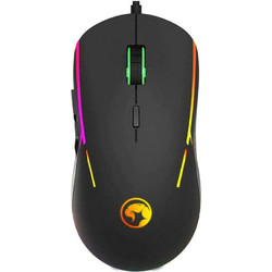 Marvo G924 Ενσύρματο Gaming Ποντίκι RGB 10000 DPI Black