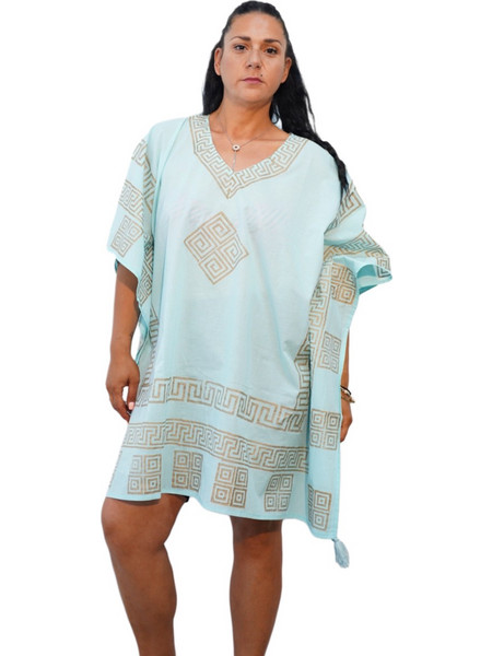 Pareo Beach Dress Leandros Blue