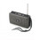T&G TG-282 Ηχείο Bluetooth 5W με Ραδιόφωνο Γκρι