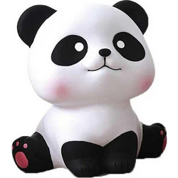 Κουμπαράς Αρκουδάκι Panda 19cm Πλαστικός