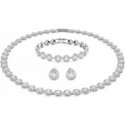 Σετ Κοσμημάτων Swarovski Angelic με Κολιέ Σκουλαρίκια & Βραχιόλι με Πέτρες 5367853