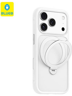 Blueo Skin Friendly Frosted Magnetic 360 Case - iPhone 17 Pro Max - Λευκό