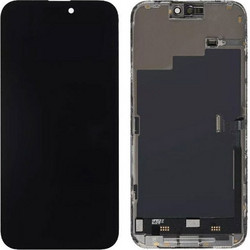 Οθόνη Hard OLED & Μηχανισμός Αφής για Apple iPhone 15 Pro μαύρο