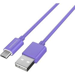 Καλώδιο Rirversong USB σε Micro USB 1.2m - Μωβ