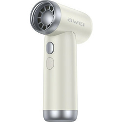 Awei 3-in-1 3300mAh Multifunctional Fan White - (F40)