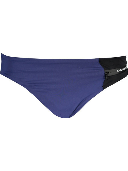 Karl Lagerfeld Bikini Slip Navy Μπλε KL21WBT23