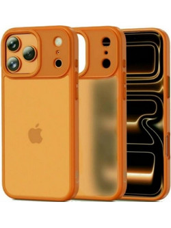 Tech-Protect MagMat Back Cover Matte Cosmic Orange (iPhone 17 Pro Max)