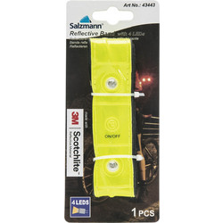 Endurance Αξεσουάρ Reflective Band with 4 Leds (Salzmann) - 5001 Safety Yellow