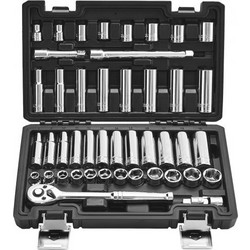 VEVOR Σετ Καστάνιας & Καρυδιών 44 Τεμ, 9.5 mm Κίνηση, SAE & Μήκους, Με Εξαρτήματα & Κασετίνα TTJLBSZJTTJLGYKSQ001V0