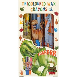 DINO WORLD mini ΣΕΤ ΤΡΙΧΡΩΜΕΣ ΚΗΡΟΜΠΟΓΙΕΣ D12175