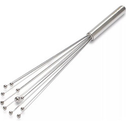 TEMNO Αυγοδάρτης Inox 18/10 10 Σύρματα 2.3mm 35εκ