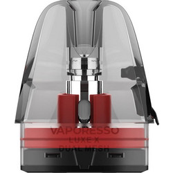 Vaporesso Luxe X Dual Mesh 5ml 0.4ohm Top Fill Pod Δεξαμενή Default Title