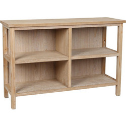 ΡΑΦΙΕΡΑ-ΚΟΜΟ ΑΠΟ ΜΑΣΙΦ ΞΥΛΟ ΕΛΑΤΟ 120X38Χ79,5cm 241218/120